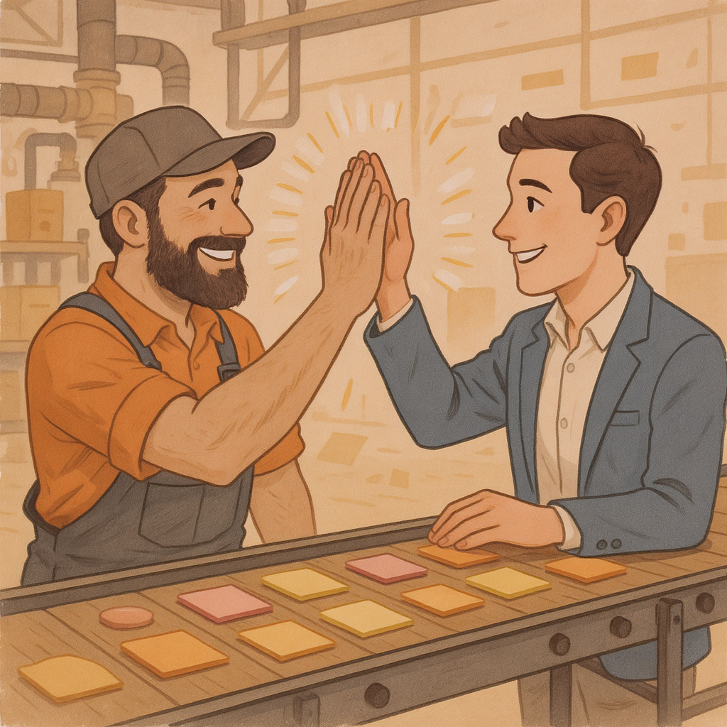 Agile’s Non-Tech Stretch: My Manufacturing Makeover Story